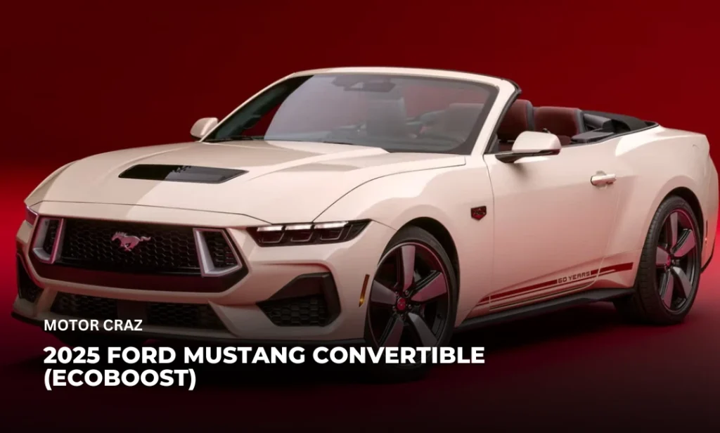 2025 Ford Mustang Convertible (EcoBoost)