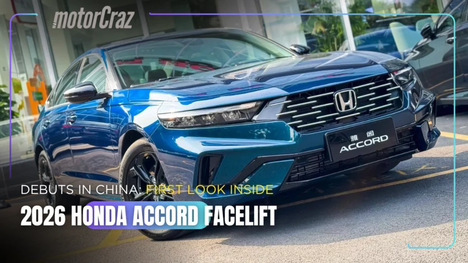 2026 Honda Accord Facelift Debuts in China
