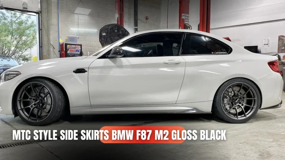 MTC Style Side Skirts BMW F87 M2 Gloss Black Performance Upgrade