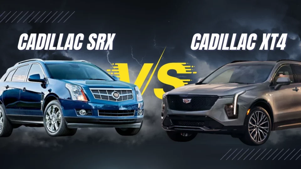 The Luxury SUV Cadillac XT4 vs Cadillac SRX Guide for 2025