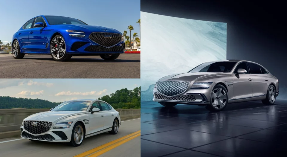 Top 8 Genesis Sedan Models With Stylish Design And Technology