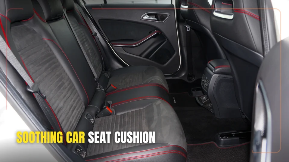 Soothing Car Seat Cushion with Massage Function